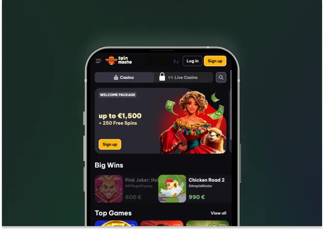 spinmacho app mobile